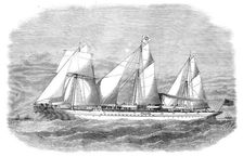 The screw steam-ship Viceroy for the Suez Canal traffic, 1871. Creator: Unknown