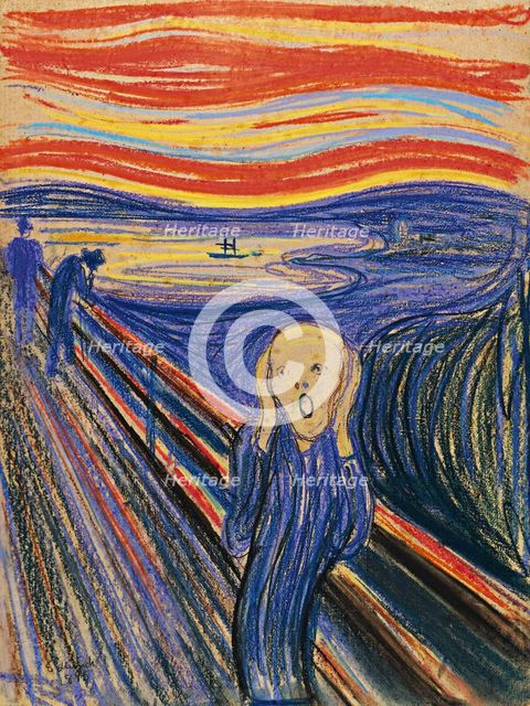 The Scream, 1895. Artist: Munch, Edvard (1863-1944)