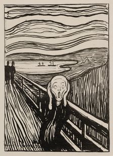 The Scream, 1895. Creator: Edvard Munch