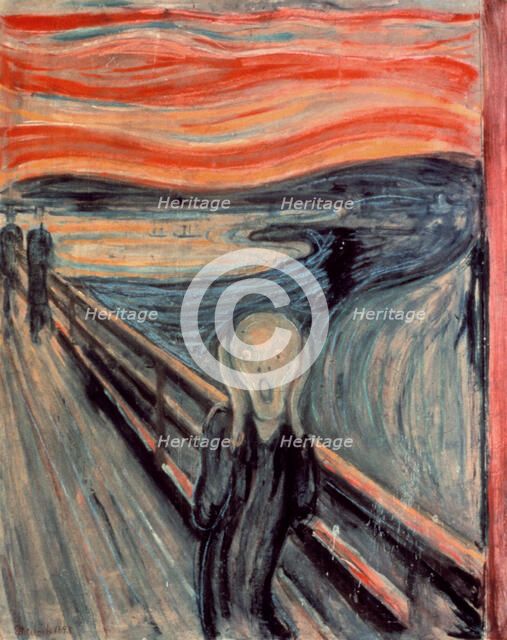 'The Scream', 1893. Artist: Edvard Munch