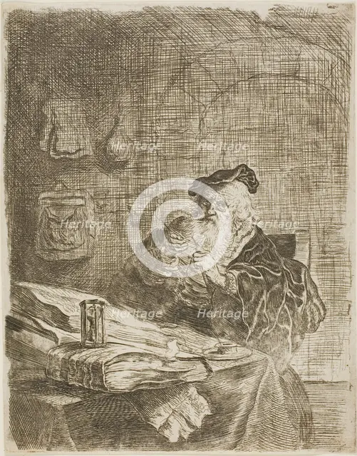 The Scribe, n.d. Creator: Salomon Koninck.