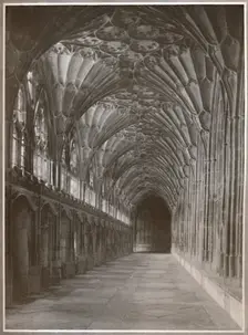 The Scriptorium, Gloucester 1919. Artist: EA Biermann