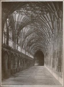 The Scriptorium, Gloucester 1919. Artist: EA Biermann