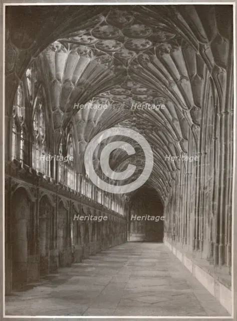 'The Scriptorium, Gloucester', 1919. Artist: EA Biermann.