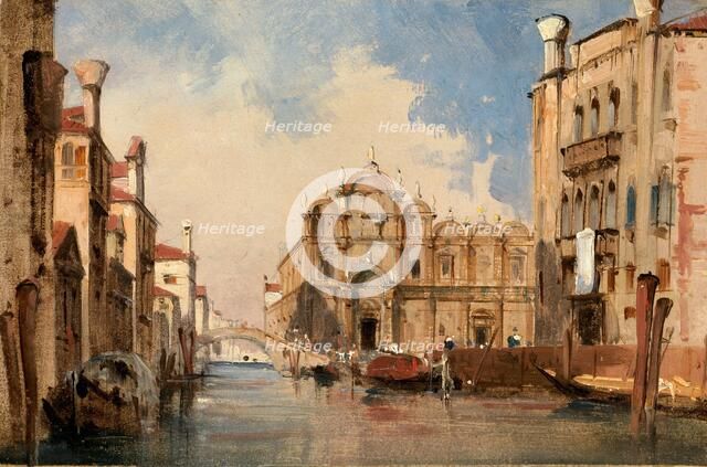 The Scuola di San Marco, Venice, c. 1830. Creator: Jules-Romain Joyant.