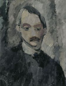 The Sculptor Nils E. Santesson, 1916. Creator: Valle Rosenberg