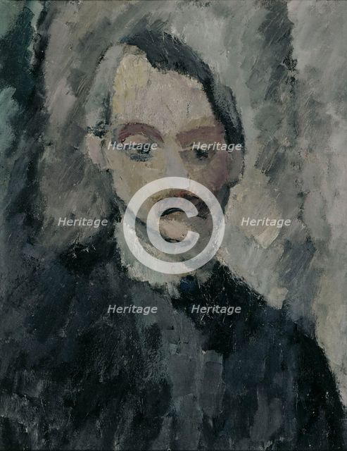 The Sculptor Nils E. Santesson, 1916. Creator: Valle Rosenberg.