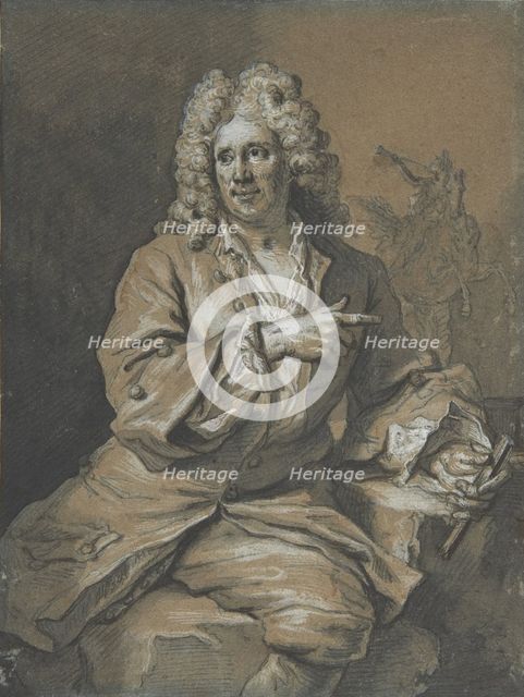 The Sculptor Antoine Coysevox, . Creator: Gilles Allou.