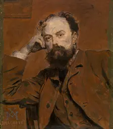 The Sculptor Paul De Vigne. Creator: Xavier Mellery