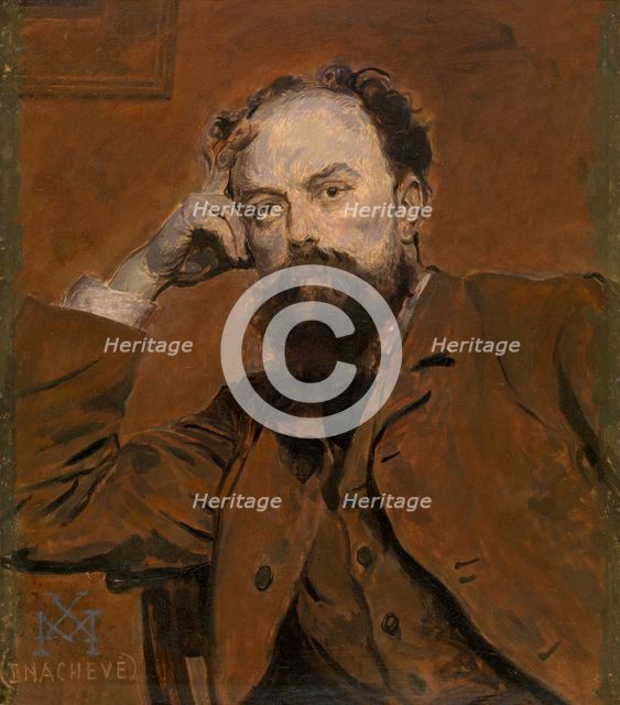 The Sculptor Paul De Vigne. Creator: Xavier Mellery.