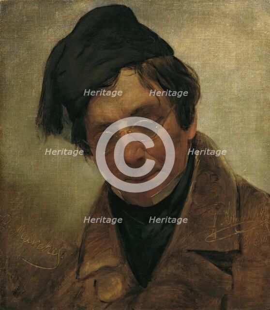 The sculptor Pompeo Marchesi, 1836. Creator: Friedrich von Amerling.