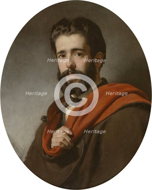 The sculptor Ricardo Bellver, 1869. Creator: Alejandro Ferrant y Fischermans.