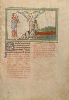 The Second Vessel: Death in the Sea; Dyson Perrins Apocalypse, about 1255-1260. Creator: Unknown