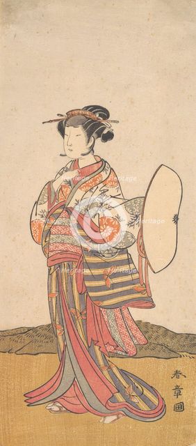 The Second Yamashita Kinsaku (1733-1790), ca. 1772. Creator: Shunsho.
