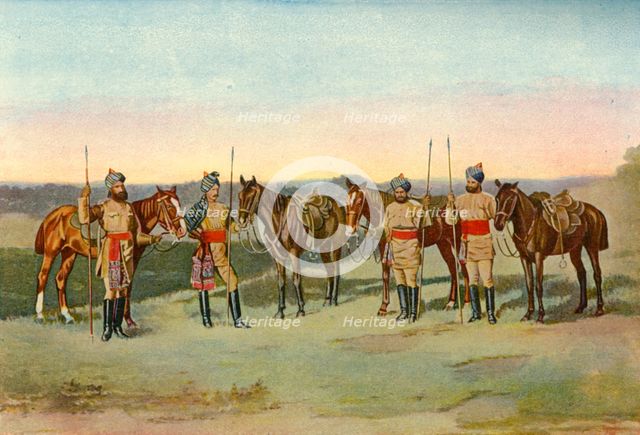 'The Second Bengal Lancers', 1901. Creator: Unknown.