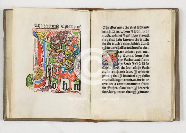 The Second Epistle of John, 1901. Creator: Janet Payne Bowles.