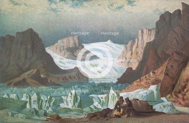 The second German northpolar expedition to the Arctic and Greenland in 1869. Artist: Anonymous  