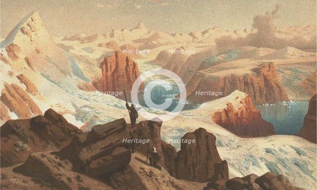 The second German northpolar expedition to the Arctic and Greenland in 1869. Artist: Anonymous  