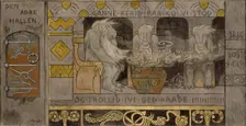 The second Hall. Artist: Munthe, Gerhard (1849-1929)
