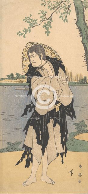 The Second Ichikawa Komazo in the Role of Yanekozo, 2nd month, 1794. Creator: Katsukawa Shun'ei.