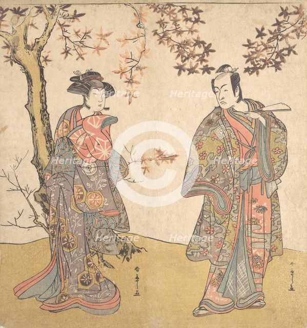 The Second Ichikawa Monnosuke as an Unarmed Man, probably 1778. Creator: Shunsho.