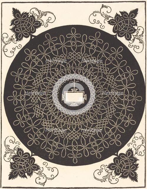 The Second Knot (with an oblong tablet), probably 1506/1507. Creator: Albrecht Durer.