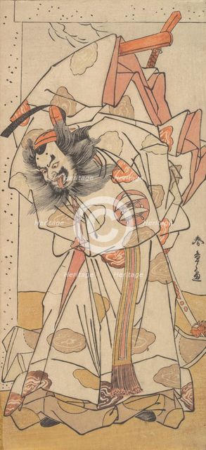 The Second Nakajima Mihoemon in the Role of Sadaijin Jihei, 1776. Creator: Shunsho.