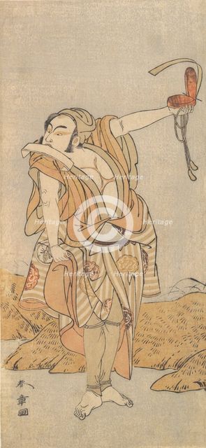 The Second Nakamura Juzo as a Yakko, 1773 or 1774. Creator: Shunsho.
