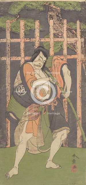 The Second Nakamura Sukegoro as an Outlaw, ca. 1771. Creator: Shunsho.