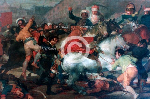 'The Second of May 1808: Charge of the Mamelukes', 1814. Artist: Francisco Goya