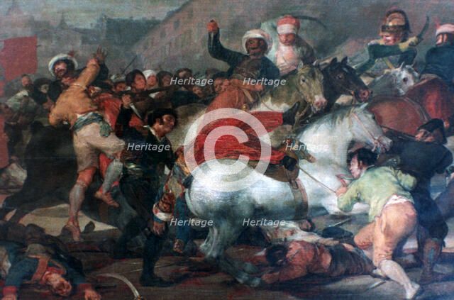 'The Second of May 1808: Charge of the Mamelukes', 1814. Artist: Francisco Goya