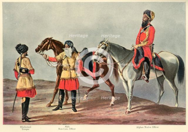 'The Second Punjab Cavalry', 1901. Creator: Walter Fane.