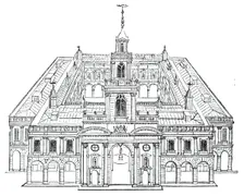 The second Royal Exchange, 1669, 1844. Creator: Unknown