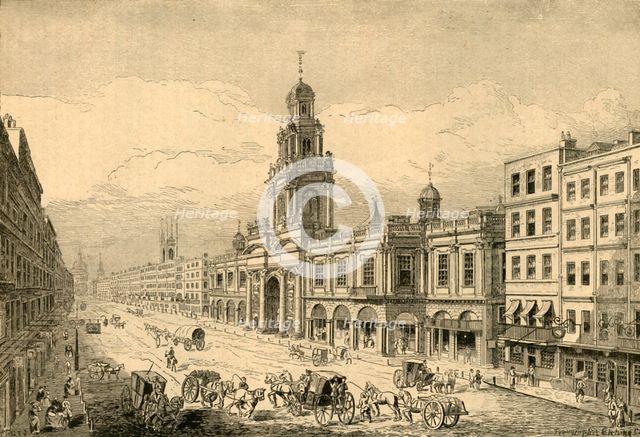 'The Second Royal Exchange, Cornhill', (1897). Creator: Unknown.