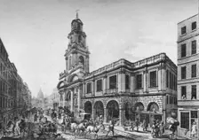 The Second Royal Exchange, South Front, in 1788 (1928)