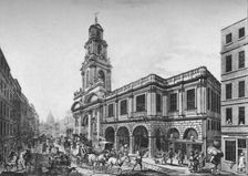 The Second Royal Exchange, South Front, in 1788 (1928)