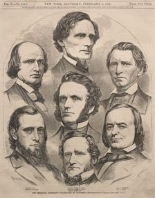 The Seceding Mississippi Delegation in Congress, 1861. Creator: Winslow Homer (American, 1836-1910)