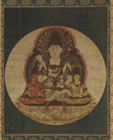 The Secret Five Bodhisattvas (Gohimitsu Bosatsu), 1200s. Creator: Unknown
