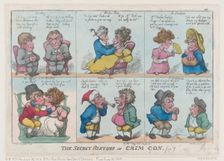 The Secret History of Crim Con, Fig 1, August 18, 1808., August 18, 1808. Creator: Thomas Rowlandson