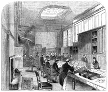 The Secret-Office, at the General Post Office, 1844. Creator: Unknown