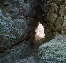 The Secret Stairway to the postern gate of Tiryns, 15th century BC