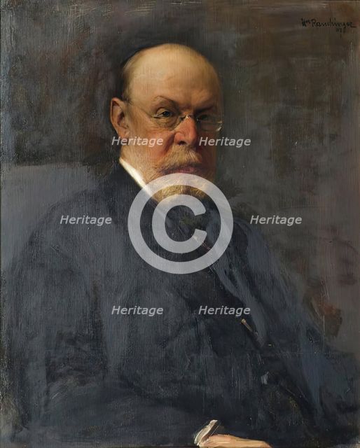 The section leader Alfred Ritter von Bernd, 1907. Creator: Heinrich Rauchinger.