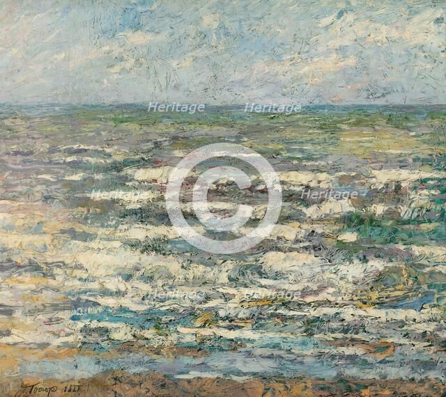 The Sea, 1887. Creator: Jan Toorop.