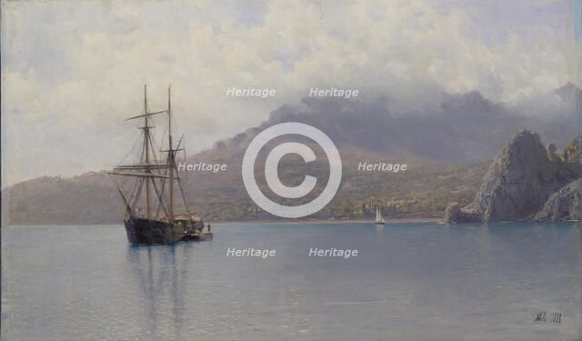 The Sea, 1888. Artist: Lagorio, Lev Felixovich (1827-1905)