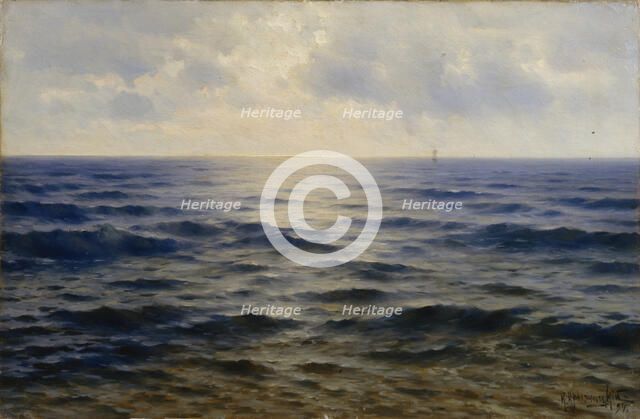 The Sea, 1894. Artist: Kryzhitsky, Konstantin Yakovlevich (1858-1911)