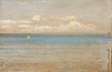 The sea, after 1900. Creator: Ferdinand Katona