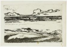 The Sea at Bognor, 1895. Creator: Theodore Roussel