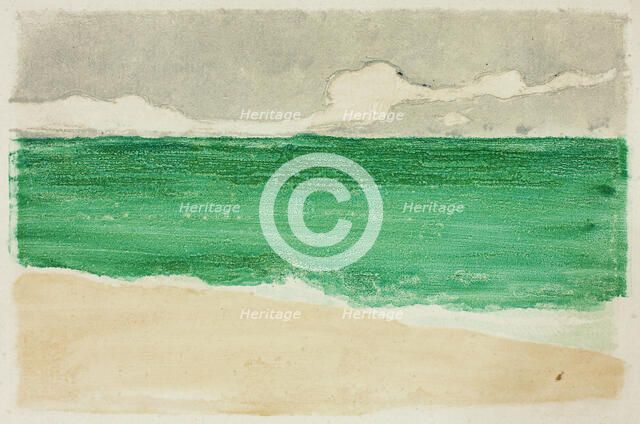 The Sea at Bognor, 1895. Creator: Theodore Roussel.