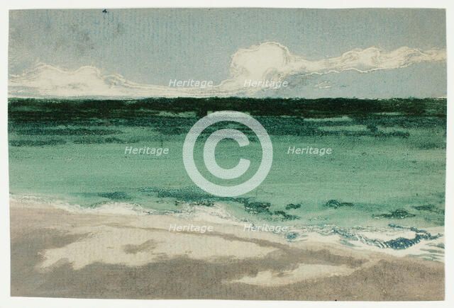 The Sea at Bognor, 1895. Creator: Theodore Roussel.