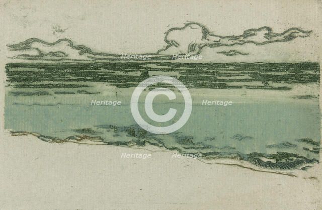 The Sea at Bognor, 1895. Creator: Theodore Roussel.